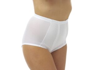Ladies Medium Control Lace Panel Briefs